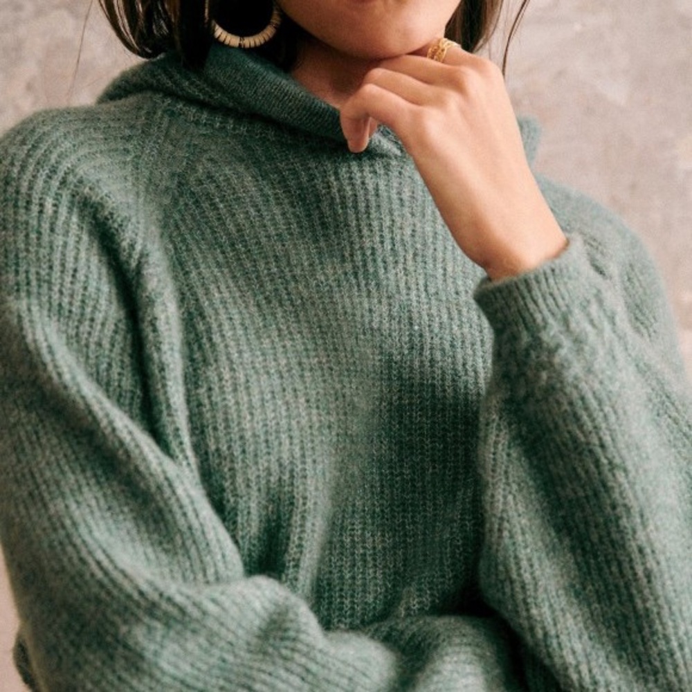 Sezane Laurel Jumper in Jade